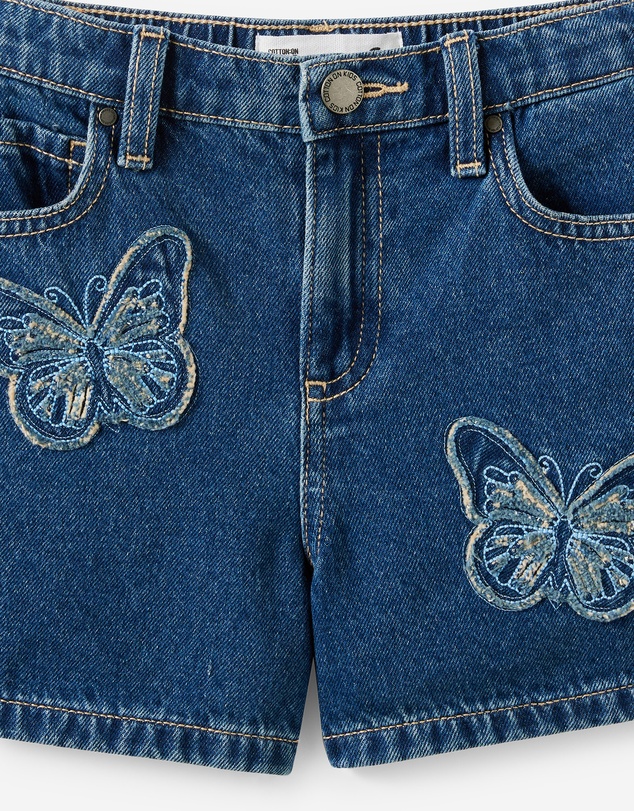 Cotton On Kids - Relaxed Denim Short