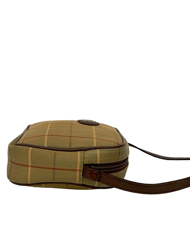 Pre-Loved by Azura Reborn - Pre-Loved Vintage Check Canvas Crossbody