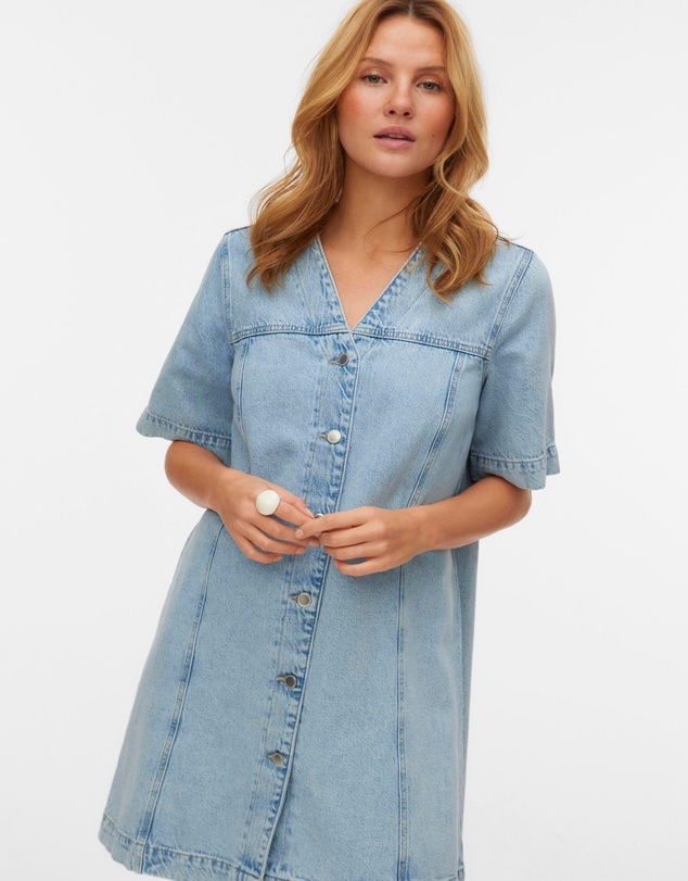 Vero Moda - Fonda Denim Mini Dress