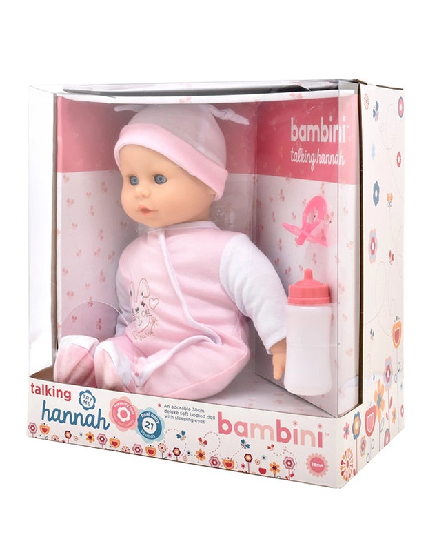 Bambini - Talking Hannah Doll