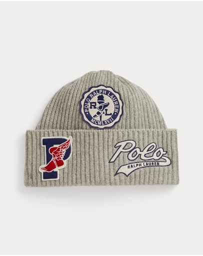 Polo Ralph Lauren - Logo-Patch Wool-Blend Watch Cap