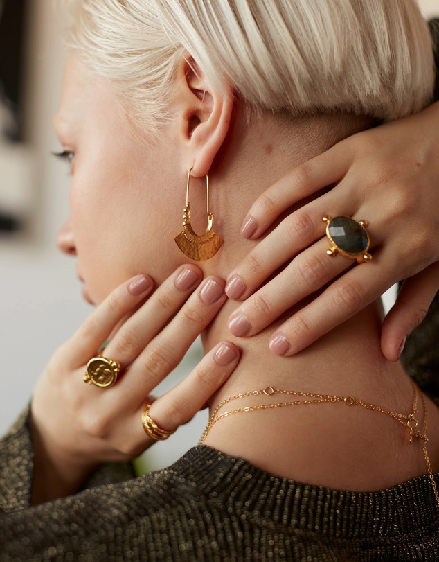 Ottoman Hands - Selma Drop Earrings
