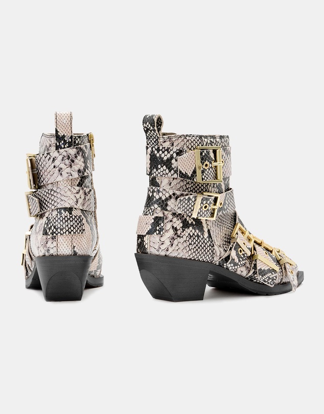 AllSaints - Jane Multi Buckle Boots - Women's