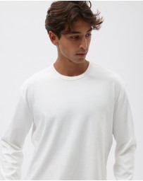 AERE - Relaxed Long Sleeve Cotton Tee