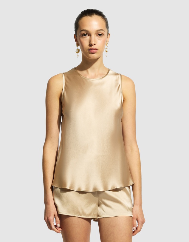 GINIA - Pure Silk Singlet