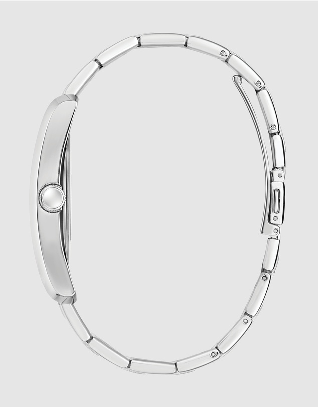 GUESS - Guess Men's Silver Tone 33.7mm Analogue Watch