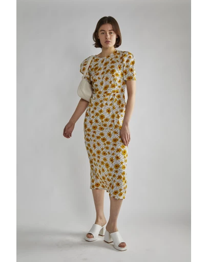 Glamorous - Fitted Midi Tea Dress