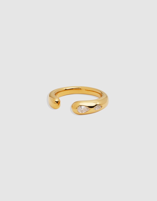 By Charlotte - Dewdrop Ring