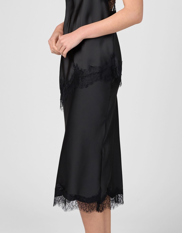 MVN - Lace Trim Skirt