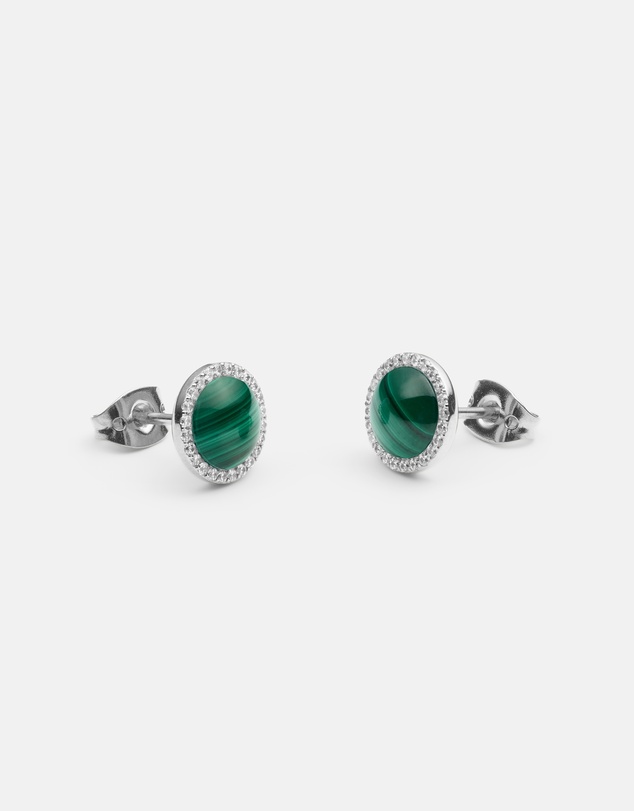 Daniel Wellington - Audrey Earrings Malachite