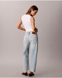 Calvin Klein Jeans - Relaxed Crop Jeans