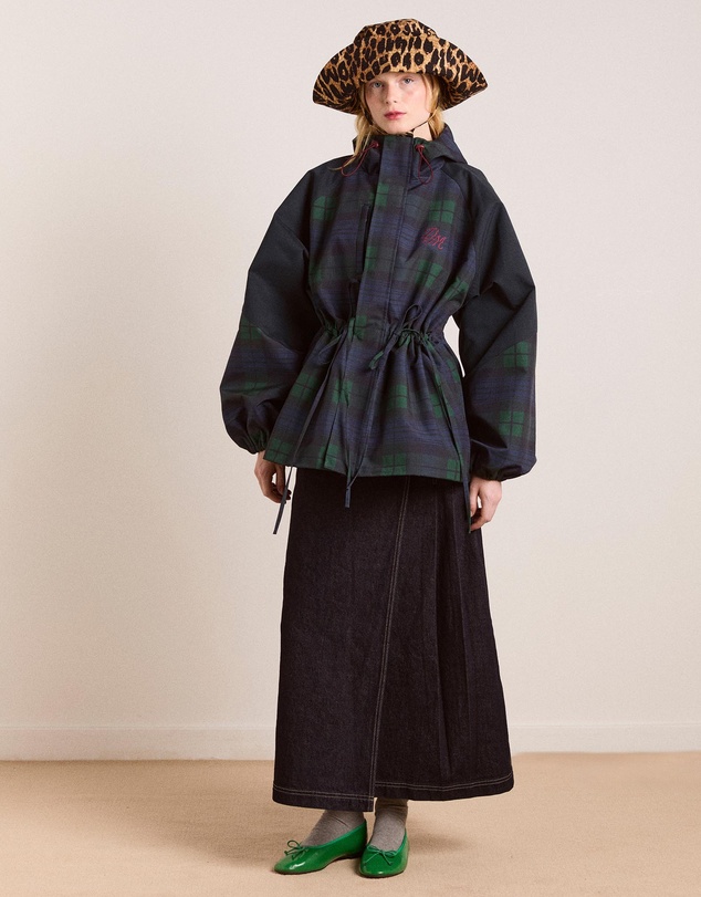 Damson Madder - Liu Raincoat