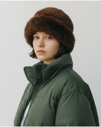 Mossée - Della Fluffy Fur Bucket Hat