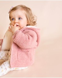Bebe by Minihaha - Knitted Hooded Jacket - Babies