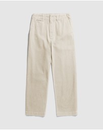 Norse Projects - Hengifoss High Waist Heavy Twill Trousers