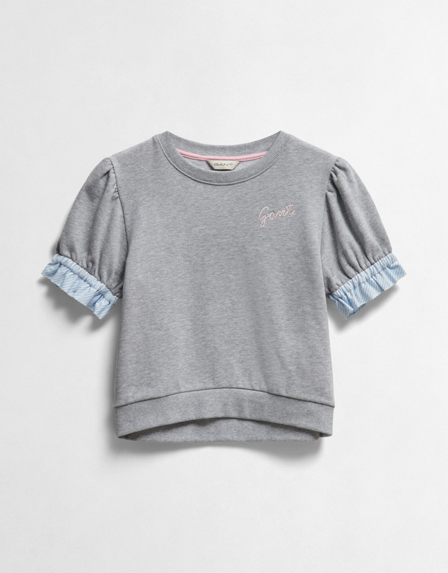 Gant - Frill SS Crew Sweatshirt