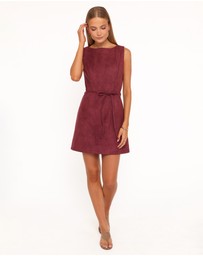 Petal & Pup - Sharna Mini Dress - Burgundy
