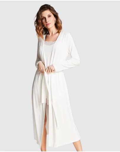 Oh!Zuza - Midi Length Soft Viscose Lounge Robe