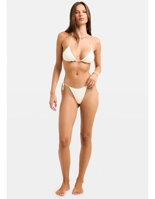 Subtitled - Rib Skinny Strap Tie Side Bottom
