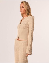 SNDYS - Cici Cable Knit Top