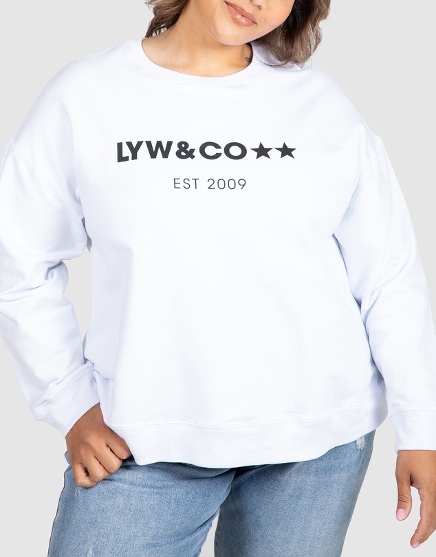 Love Your Wardrobe - LYW & Co Logo Sweat Top