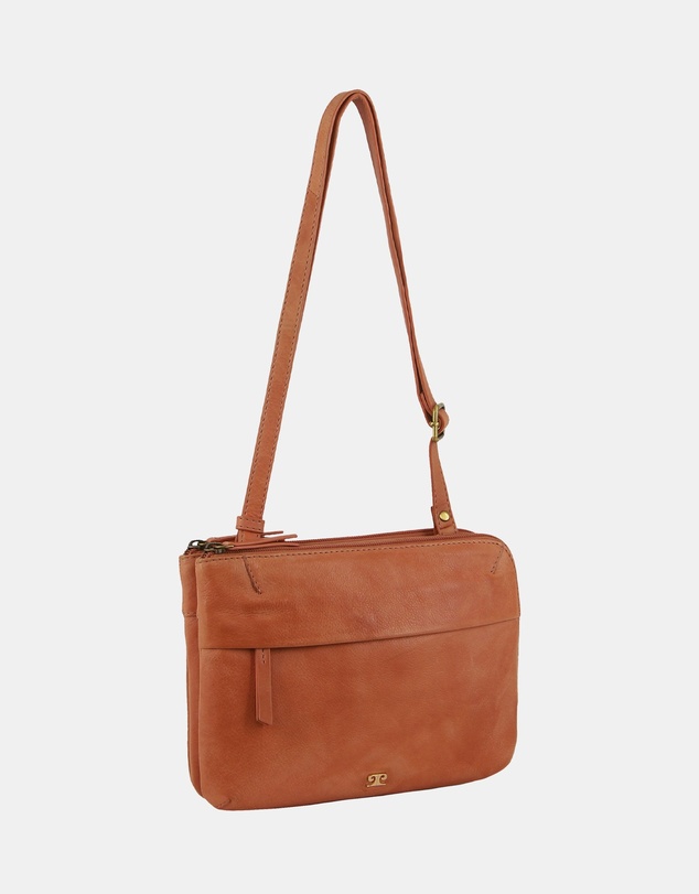 Pierre Cardin - Pierre Cardin Leather Ladies Crossbody Bag