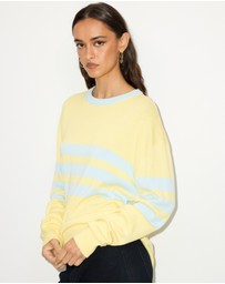 Dazie - Taylor Stripe Knit Jumper