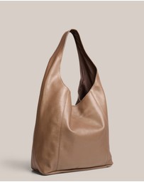 VESTIRSI - Scarlett 2.0 Milk Chocolate Leather Hobo