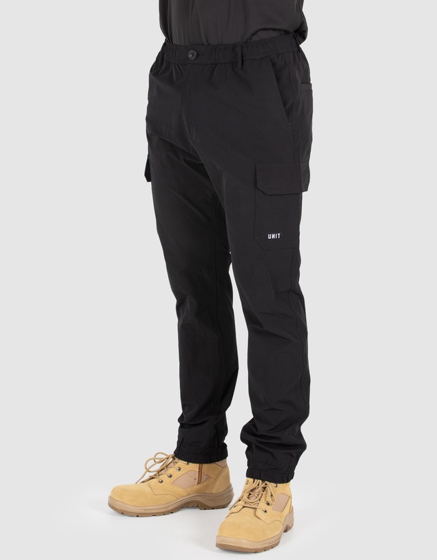 UNIT Workwear - UNIT Mens Cuffed Cargo Flexlite Utility Pants
