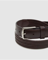 Oxford - Teddy Plaited Leather Belt
