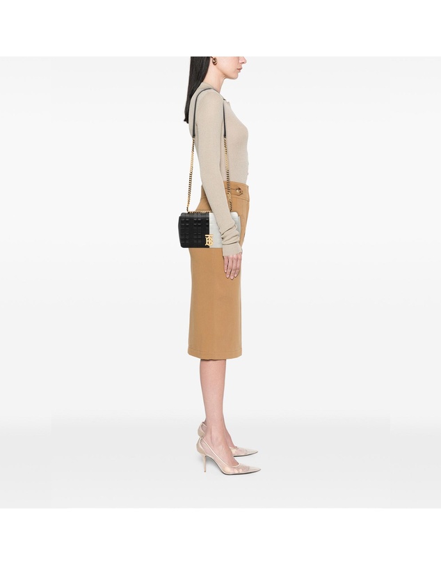 Pre-Loved by Azura Reborn - Pre-Loved Small Bicolor Quilted Lambskin Lola Crossbody