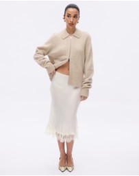 Minima Esenciales - Joryn Alpaca Wool Zip Cardigan