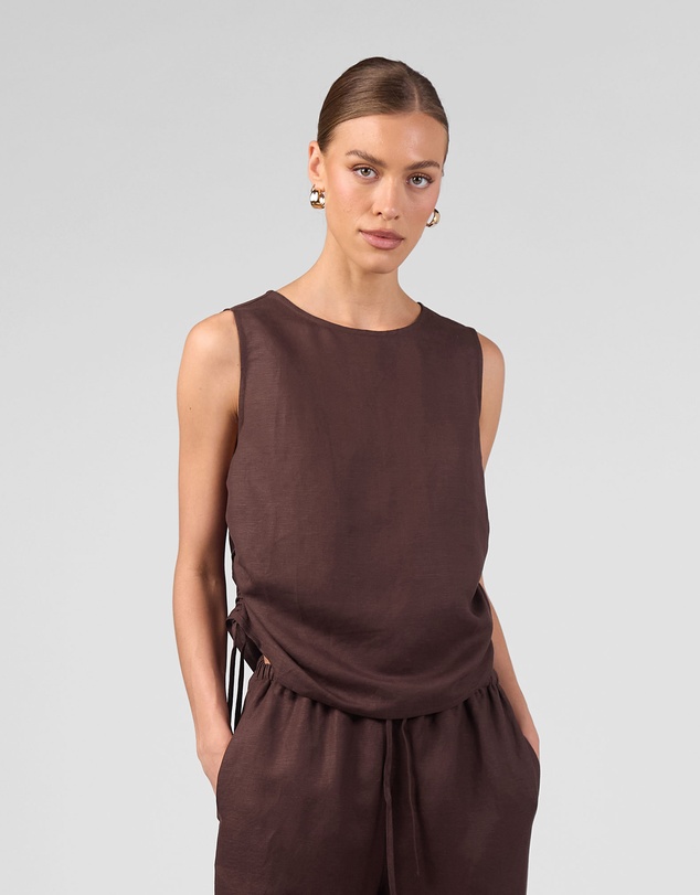 MVN - Think Twice Linen Top