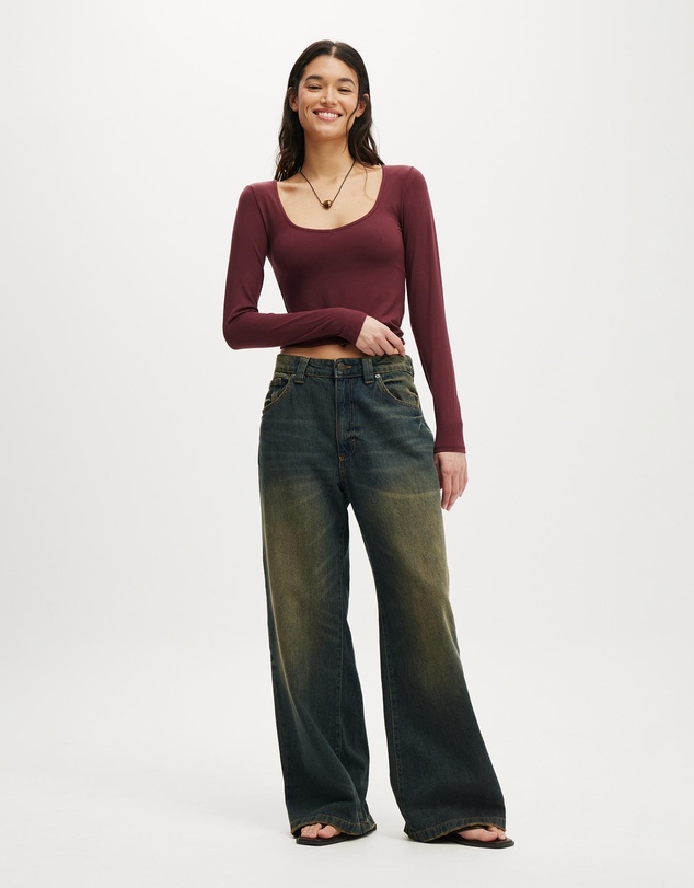 Cotton On - Low Super Baggy Jean