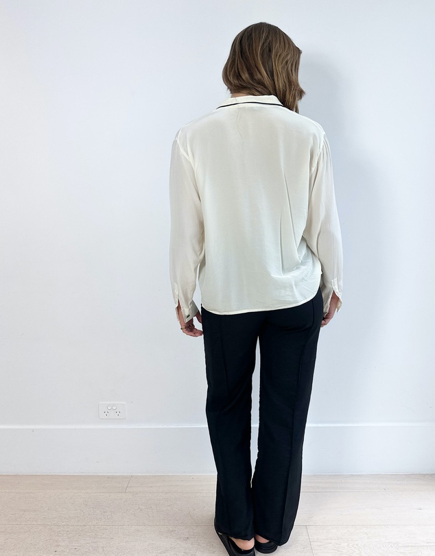 Cirkular - Pre-Loved - Max Mara Silk Shirt