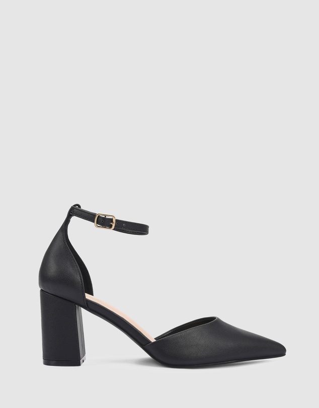 Verali - Eli Closed Toe Block Heels