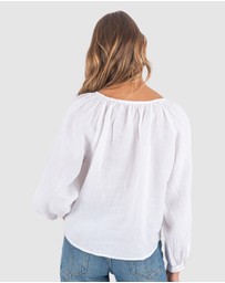 CAMIXA - Poem Linen Blouse