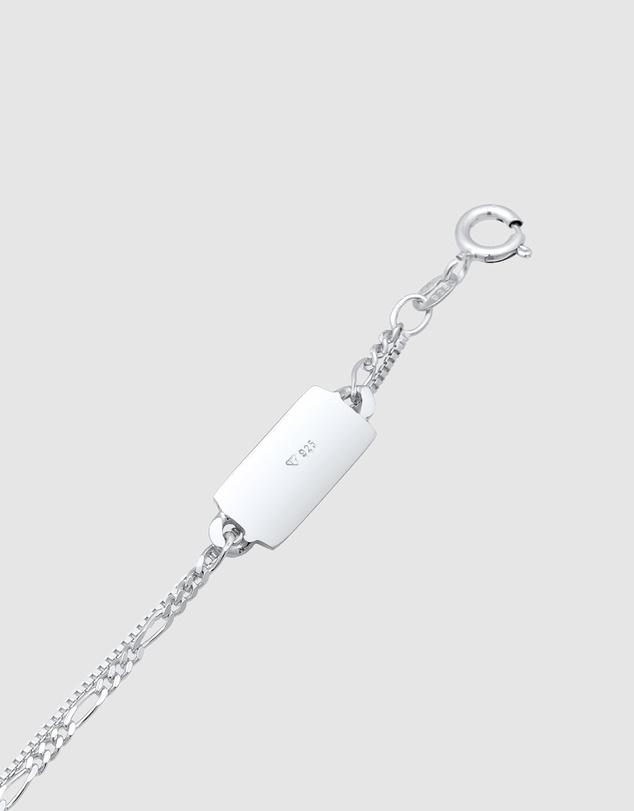 Kuzzoi - ICONIC EXCLUSIVE - Tag Pendant Necklace in 925 Sterling Silver
