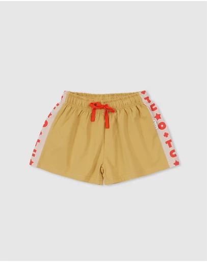 Olive & The Captain - O+TC Everyday Wide Short- Mustard