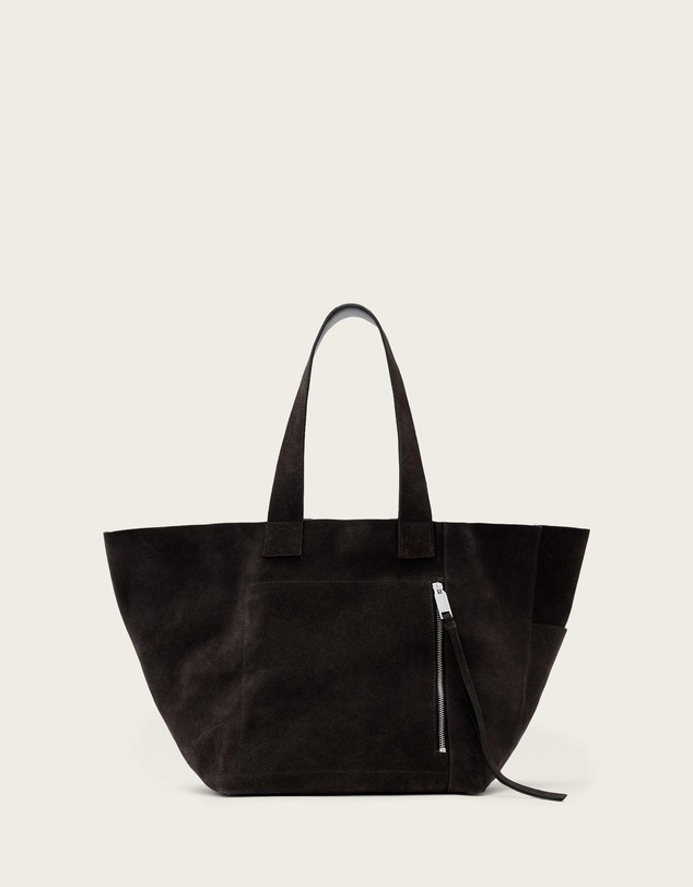 AllSaints - Alba Suede East West Tote