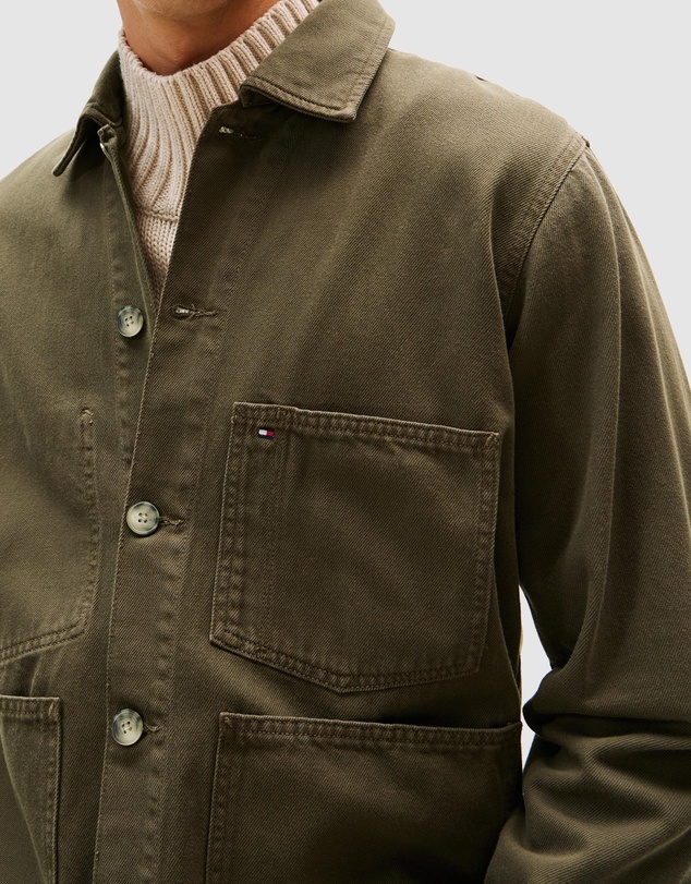 Tommy Hilfiger - Washed Denim Chore Jacket