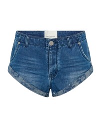 ONE TEASPOON - Sailors Low Waist Denim Shorts - Rosewood