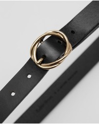 & Other Stories - Knot-Buckle Leather Belt
