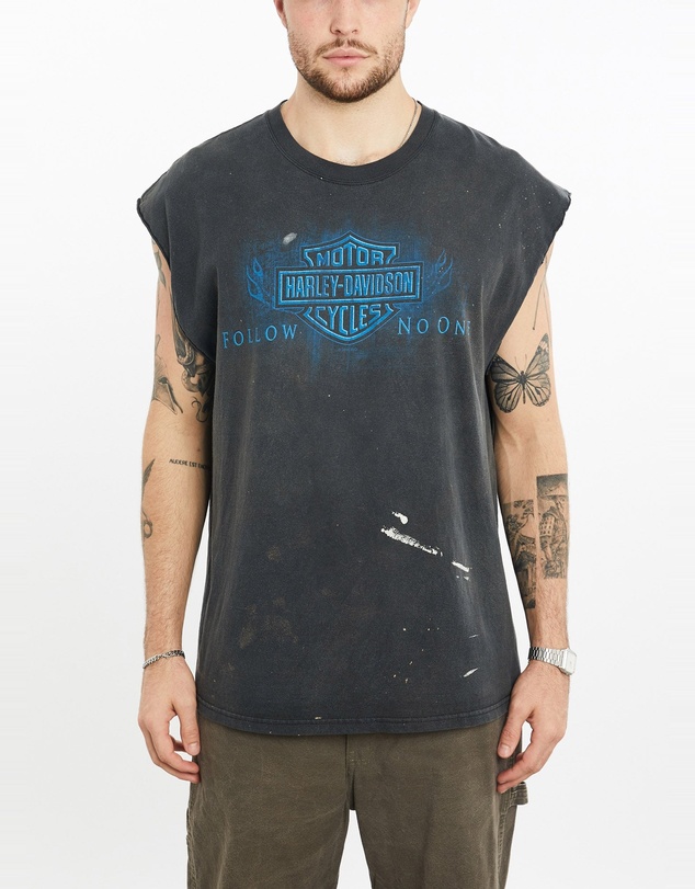Vintage by The Real Deal - Pre Loved - Vintage Harley Davidson Ft. Myers Tank