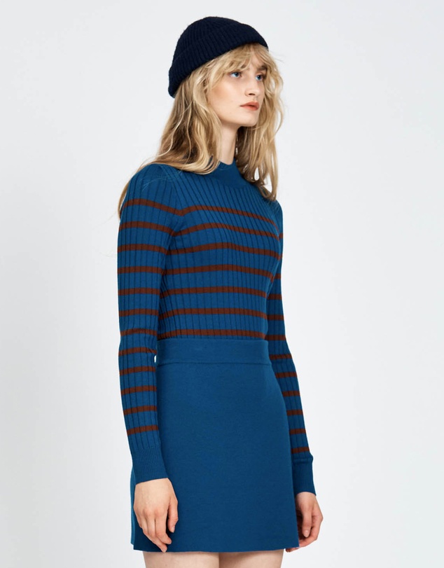bul - Alder Top Dark Blue