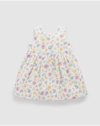 Purebaby - Sofia Bow Dress -Kids-Babies