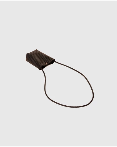 Mimmi Terra - Woven Cross Body Sling Cioccolato