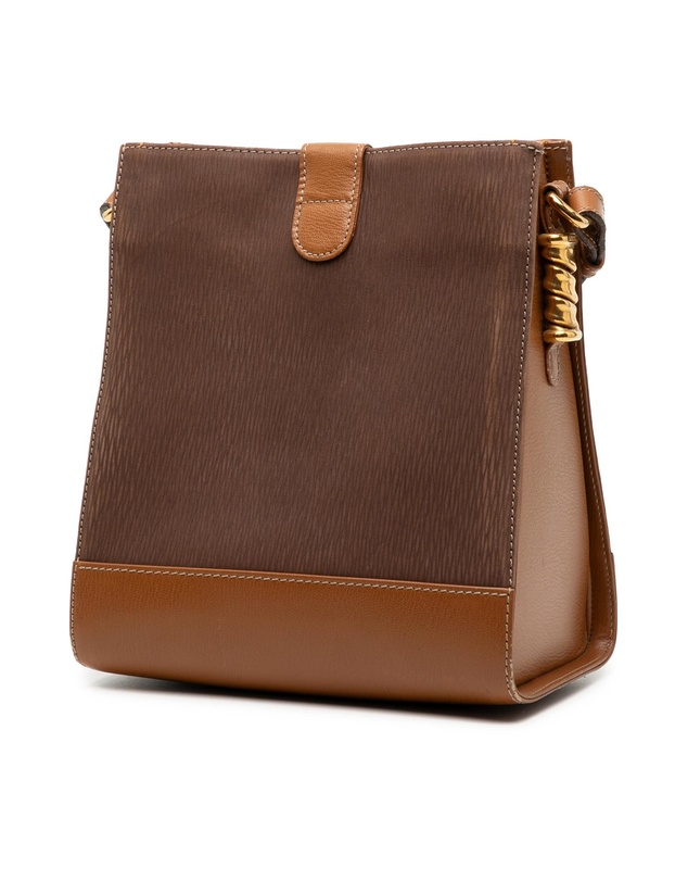 Loewe - Pre-Loved Leather Velasquez Twist Shoulder Bag