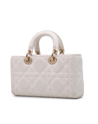 Pre-Loved by Azura Reborn - Pre-Loved dior Dior Caro Mini Bag Perforated Canvas
