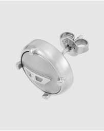 Diesel - Steel Silver Tone Earring